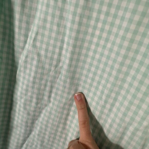 Duluth Polo Shirt Men's XL Green Plaid Button Up Short Sleeve 100% Cotton - Picture 12 of 12